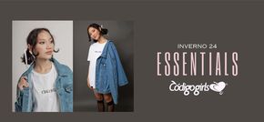 Promoções de Moda em Indaiatuba | Inverno '24 Essentials Código Girls de Código Girls | 16/05/2024 - 16/06/2024