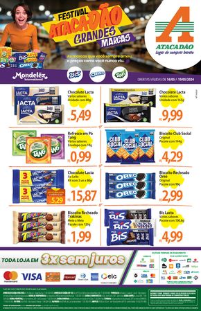 Promoções de Supermercados em Valparaíso de Goiás | Atacadão - Super Ofertas de Atacadão | 16/05/2024 - 19/05/2024