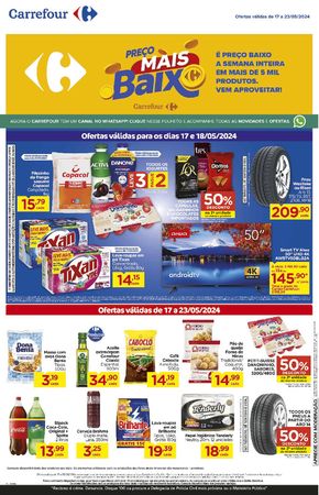 Promoções de Supermercados em Pinhais | PREÇOS MAIS BAIXOS de Carrefour | 17/05/2024 - 23/05/2024
