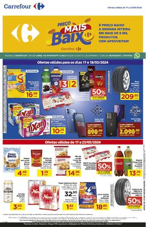 Promoções de Supermercados em Belford Roxo | PREÇOS MAIS BAIXOS de Carrefour | 17/05/2024 - 23/05/2024