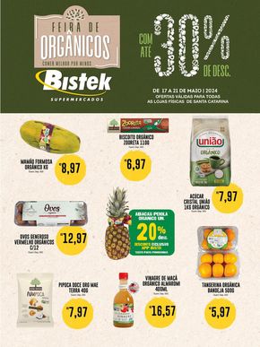 Catálogo Bistek Supermercados em Nova Veneza | Ofertas Bistek Supermercados | 17/05/2024 - 21/05/2024