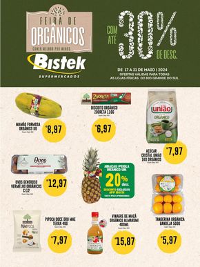 Catálogo Bistek Supermercados em Nova Veneza | Ofertas Bistek Supermercados | 17/05/2024 - 21/05/2024