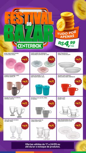 Catálogo CenterBox em Fortaleza | CenterBox Festival Do Bazar | 17/05/2024 - 25/05/2024