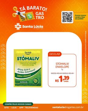 Promoções de Farmácias e Drogarias em Baixo Guandu | Oferta Farmácia Santa Lúcia de Farmácia Santa Lúcia | 17/05/2024 - 31/05/2024