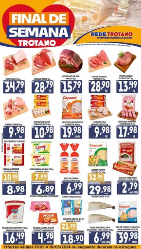 Catálogo Rede Troyano de Supermercados em Reserva do Cabaçal | FINAL DE SEMANA TROYANO !! | 17/05/2024 - 19/05/2024