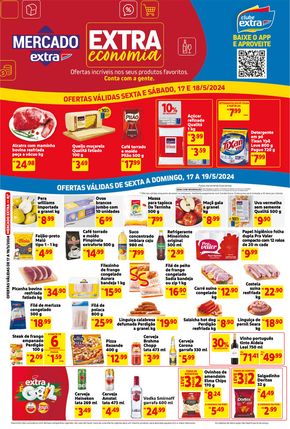 Promoções de Supermercados em Duque de Caxias | Ofertas Extra de Extra | 17/05/2024 - 19/05/2024