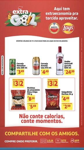 Promoções de Supermercados em São Gonçalo | Ofertas Mercado Extra de Mercado Extra | 17/05/2024 - 19/05/2024