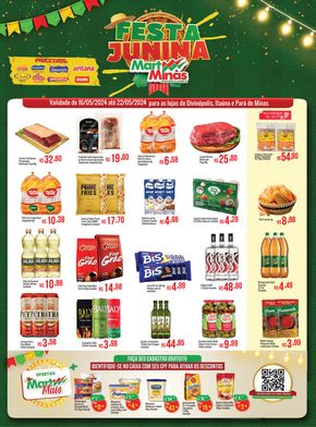 Promoções de Supermercados em Divinópolis | Festa Junina de Mart Minas | 17/05/2024 - 22/05/2024