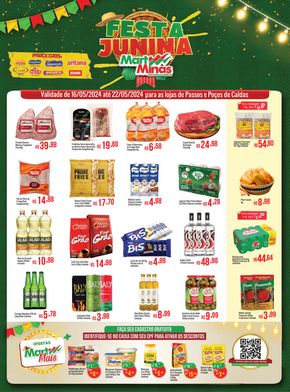 Promoções de Supermercados em Caldas | Festa Junina de Mart Minas | 17/05/2024 - 22/05/2024