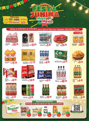 Promoções de Supermercados em Santa Luzia | Festa Junina de Mart Minas | 17/05/2024 - 22/05/2024