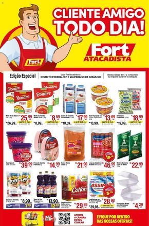 Promoções de Supermercados em Valparaíso de Goiás | Ofertas Fort Atacadista de Fort Atacadista | 17/05/2024 - 31/05/2024