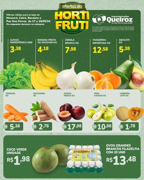 Promoções de Supermercados em Mossoró | Ofertas Supermercados Queiroz de Supermercados Queiroz | 17/05/2024 - 19/05/2024