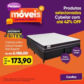 Promoções de Eletrônica e Magazines em Araraquara | Oferta Cybelar de Cybelar | 17/05/2024 - 27/05/2024