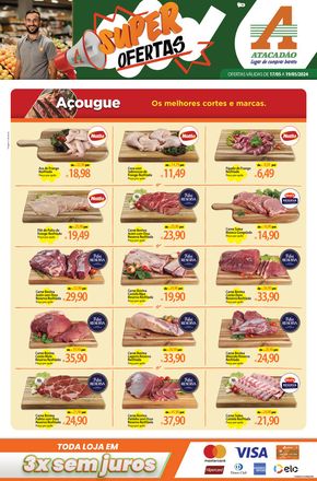 Promoções de Supermercados em Olinda | Atacadão - Açougue / Padaria / Frios e Fatiados de Atacadão | 17/05/2024 - 19/05/2024