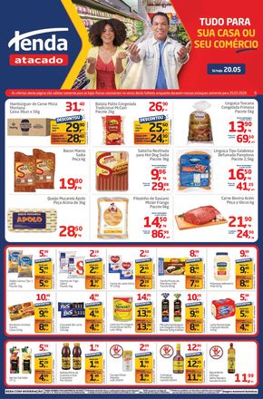 Promoções de Supermercados em Cerqueira César | Tudo para sua casa ou seu comércio de Tenda Atacado | 20/05/2024 - 20/05/2024