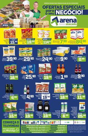 Promoções de Supermercados em Paulínia | Jornal ofertas de Arena Atacado | 20/05/2024 - 23/05/2024