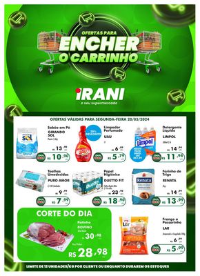 Promoções de Supermercados em Corbélia | Ofertas Irani Supermercados de Irani Supermercados | 20/05/2024 - 20/05/2024