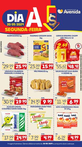 Promoções de Supermercados em Tarumã | Ofertas Supermercados Avenida de Supermercados Avenida | 20/05/2024 - 26/05/2024