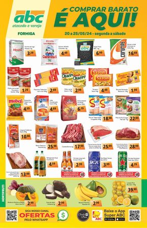 Catálogo Supermercados ABC | Supermercados ABC Oferta Semanal Atacados - Formiga | 20/05/2024 - 25/05/2024