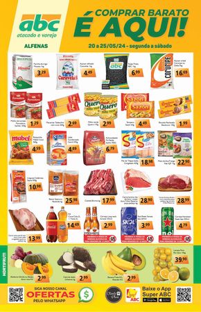 Catálogo Supermercados ABC | Supermercados ABC Oferta Semanal Atacados - Alfenas | 20/05/2024 - 25/05/2024