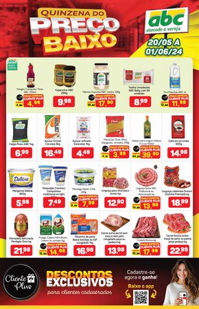 Catálogo Supermercados ABC | Supermercados ABC Oferta Quinzenal Varejo - Horto | 20/05/2024 - 01/06/2024