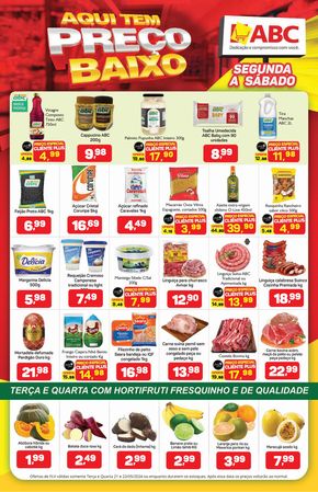 Catálogo Supermercados ABC | Supermercados ABC Oferta Semanal Varejo | 20/05/2024 - 25/05/2024