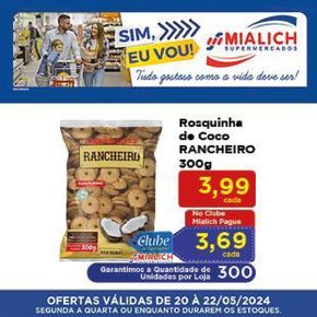 Promoções de Supermercados em Sales Oliveira | Ofertas Mialich Supermercados de Mialich Supermercados | 20/05/2024 - 20/05/2024