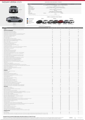 Catálogo Nissan em Lages | NISSAN VERSA | 21/05/2024 - 21/05/2025