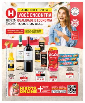 Catálogo Hirota Food Supermercado em Tatuapé | Oferta Hirota Food Supermercado | 22/05/2024 - 03/06/2024