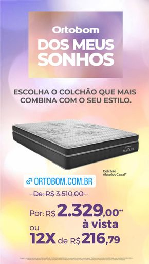 Catálogo Ortobom em Rio de Janeiro | Ofertas Ortobom | 22/05/2024 - 26/05/2024