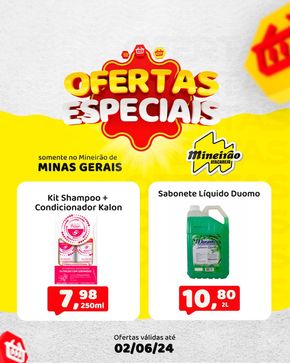 Promoções de Supermercados em Petrolina | Ofertas Especiais Mineirão Atacarejo de Mineirão Atacarejo | 28/05/2024 - 02/06/2024