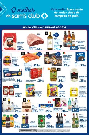 Promoções de Supermercados em Sobradinho-DF | OFERTAS FIM DE SEMANA de Sam's Club | 29/05/2024 - 02/06/2024