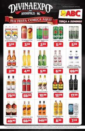 Catálogo Supermercados ABC em Divinópolis |  Oferta Especial Divina Expô - Varejo Supermercados ABC | 29/05/2024 - 02/06/2024