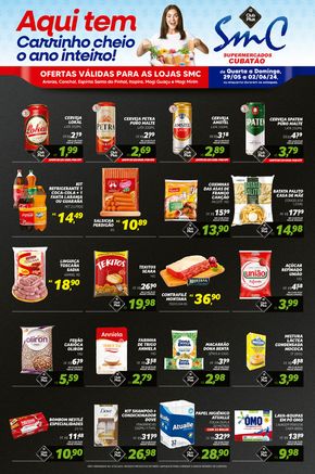 Catálogo Supermercado Cubatão em Jaguariúna | Ofertas Supermercado Cubatão | 29/05/2024 - 02/06/2024
