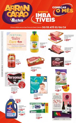 Catálogo Bistek Supermercados em Florianópolis | Ofertas Bistek Supermercados | 30/05/2024 - 02/06/2024