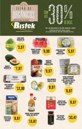 Catálogo Bistek Supermercados em Florianópolis | Ofertas Bistek Supermercados | 30/05/2024 - 04/06/2024