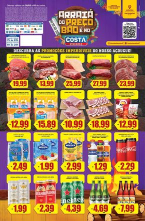 Promoções de Supermercados em Sobradinho-DF | Ofertas Costa Atacadão de Costa Atacadão | 31/05/2024 - 05/06/2024