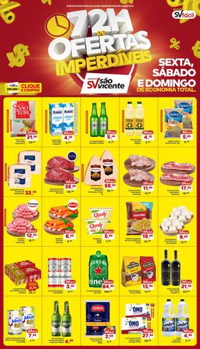 Catálogo Supermercados São Vicente em Americana | Oferta Supermercados São Vicente | 31/05/2024 - 02/06/2024