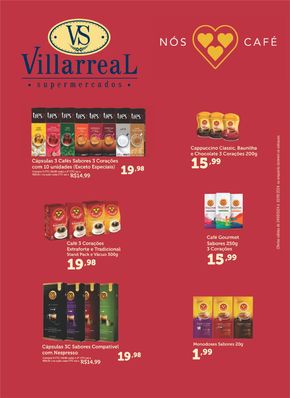 Promoções de Supermercados em Cruzeiro | Ofertas Villarreal Supermercados de Villarreal Supermercados | 31/05/2024 - 02/06/2024