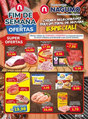 Promoções de Supermercados em Cruzeiro | Finalzão de Semana de Nagumo | 31/05/2024 - 02/06/2024