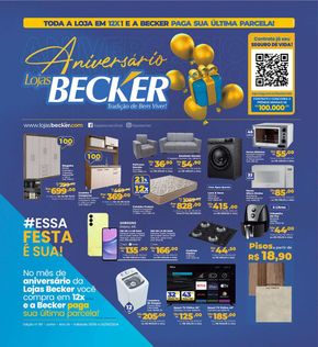 Promoções de Eletrônica e Magazines em Eugênio de Castro | Edição de Junho  de Lojas Becker | 03/06/2024 - 30/06/2024