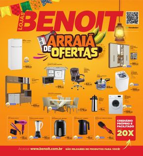 Promoções de Eletrônica e Magazines em Eugênio de Castro | Oferta Benoit de Benoit | 03/06/2024 - 30/06/2024
