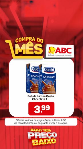 Catálogo Supermercados ABC em Boa Esperança | Ofertas Supermercados ABC | 04/06/2024 - 08/06/2024