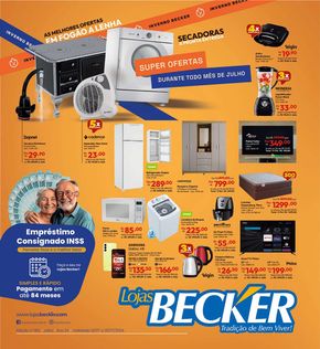 Promoções de Eletrônica e Magazines em Santa Maria |  Edição de Julho  de Lojas Becker | 01/07/2024 - 31/07/2024
