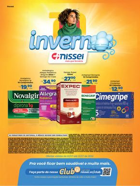 Promoções de Farmácias e Drogarias em Florianópolis | Ofertas Especiais de Farmácias Nissei | 01/07/2024 - 31/07/2024