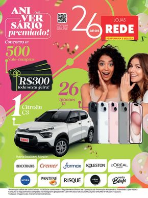 Promoções de Beleza e Saúde em Belo Horizonte | Oferta Lojas Rede de Lojas Rede | 02/07/2024 - 28/07/2024