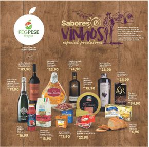 Catálogo Peg Pese | Tabloide Sabores e Vinhos | 02/07/2024 - 01/09/2024