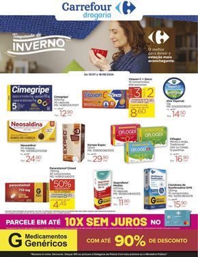 Promoções de Farmácias e Drogarias em Guarulhos | DROGARIA INVERNO de Drogarias Carrefour | 15/07/2024 - 18/08/2024