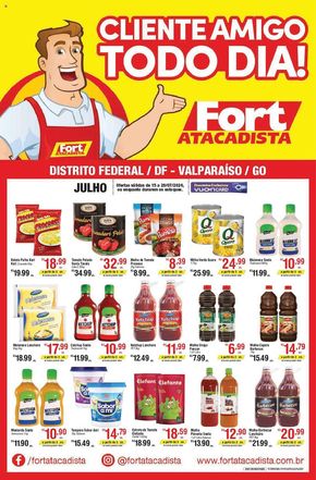 Promoções de Supermercados em Chapecó | Cliente Amigo Todo Dia! de Fort Atacadista | 16/07/2024 - 28/07/2024