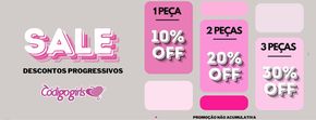 Promoções de Moda em Piracicaba | Sale Código Girls de Código Girls | 16/07/2024 - 18/08/2024